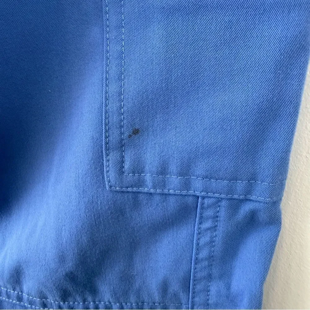Figs Axim Cargo Scrub Pants Men's Size Medium Blue Style T2001 PO 1734